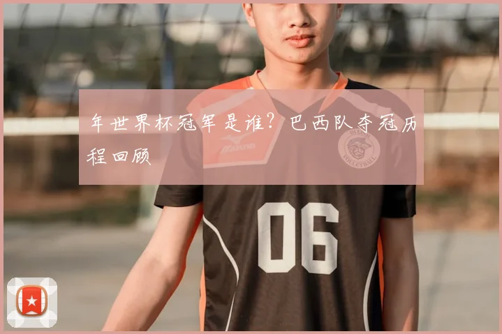 年世界杯冠军是谁?巴西队夺冠历程回顾